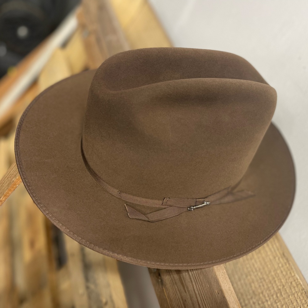 Stetson Open Road Royal Deluxe Fur Felt Fedora Hat